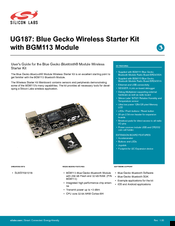 Silicon Laboratories UG187 User Manual