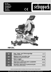 Scheppach HM120L Original Instruction Manual