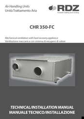 RDZ CHR 350-FC Installation Manual