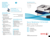 Xerox WorkCentre 3325 Manuals | ManualsLib