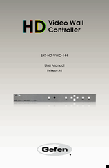 Gefen EXT-HD-VWC-144 User Manual