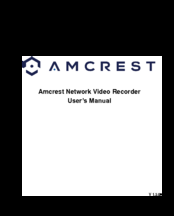 Amcrest NVR11H-P Series User Manual