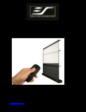 Elite Screens FE92C User Manual