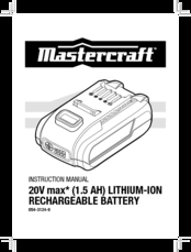MasterCraft 054-3124-0 Instruction Manual