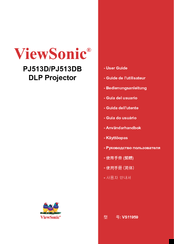 ViewSonic PJ513DB - SVGA DLP Projector User Manual