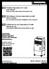 Honeywell CO25AE User Manual