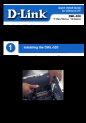 D-Link Air DWL-520 Quick Install Manual