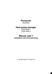 Panasonic PAW-HPM 1 User Manual