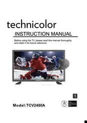 Technicolor TCV2480A Instruction Manual