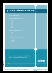 Aleo S59 Quick Reference Manual