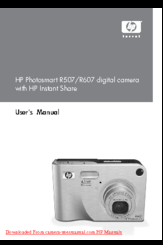 HP Photosmart R507 User Manual