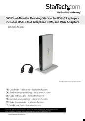 StarTech.com DK30BACDD Manual
