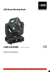 IMG STAGE LINE CUBE-630/RGBW Instruction Manual