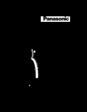 Panasonic MC-V7600 Operating Instructions Manual