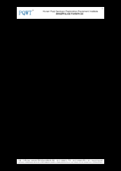 PQWT SLKD-M802 Operation Manual
