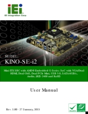 IEI Technology KINO-SE-i2 User Manual