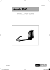 SOMFY Axovia-220B Installation Manual