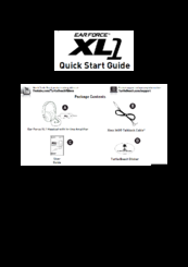 Ear Force XL1 Quick Start Manual