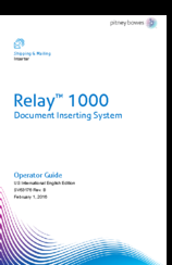 Pitney Bowes Relay 1000 Operator's Manual