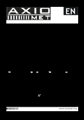 Axio MET ax-585b User Manual