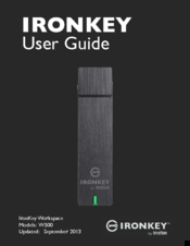 IronKey Workspace W500 User Manual