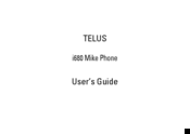 TELUS i680 User Manual