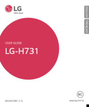 LG LG-H731 User Manual