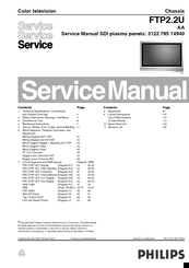 Philips FTP2.2U Sevice Manual