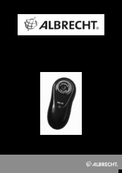 Albrecht MDV 110 Operating Instructions Manual