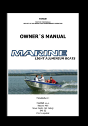 Marine 20 H DLX Owner's Manual