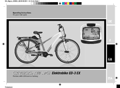 Crosswave ED-3 EX Operating Instructions Manual