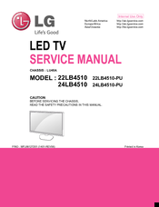 LG 22LB4510-PU Service Manual