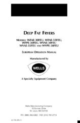 Wells WFPE-30FEU Operation