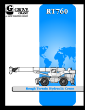 Grove Crane RT760 Manual