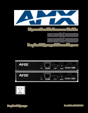 AMX IS-SPX-1300 Operation/Reference Manual