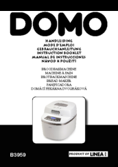Domo B3959 Instruction Booklet
