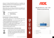 ADE KE 1129 Operating Instructions Manual