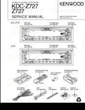 Kenwood KDC-Z727 Service Manual