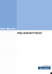 Advantech POC-S177 User Manual