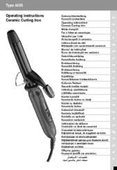 ERMILA 4430 Operating Instructions Manual