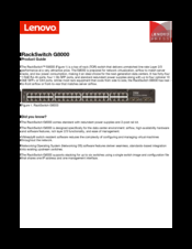 Lenovo G8000 Product Manual