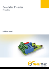 SolarMax 10 005 981 Installation Manual