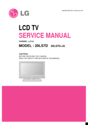 LG 20LS7D-JA Service Manual