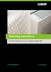 Air-On AKLKK-900 Operating Instructions Manual