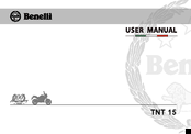 Benelli TNT 15 Owner's Manual