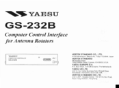 Yaesu GS-232B Manual