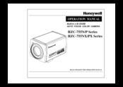 Honeywell HZC-755NX/PX Series Operation Manual