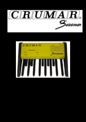 Crumar bassman User Manual
