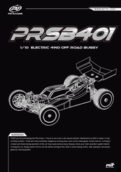 PR RACING SB401 Manual