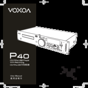 Voxoa MCU-20A(P40) User Manual